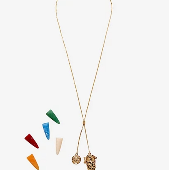 pendulum interchangeable stones gold adjustable - Picture 2 of 3